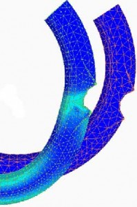 FEA Analysis of Circlip Deflection